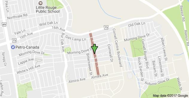 வரைபடம் Black creek drive Toronto