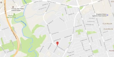 வரைபடம் Bermondsey road Toronto