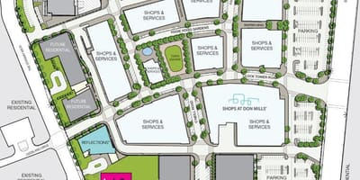 வரைபடம் CF கடைகள் மணிக்கு Don Mills ரொறன்ரோ