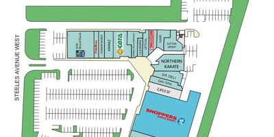 வரைபடம் Dufferin mall