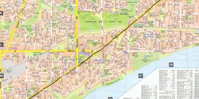 வரைபடம் Kingston road Toronto