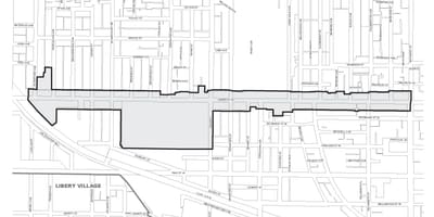 வரைபடம் Queen street west ரொறன்ரோ