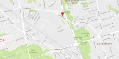 வரைபடம் Trethewey drive Toronto